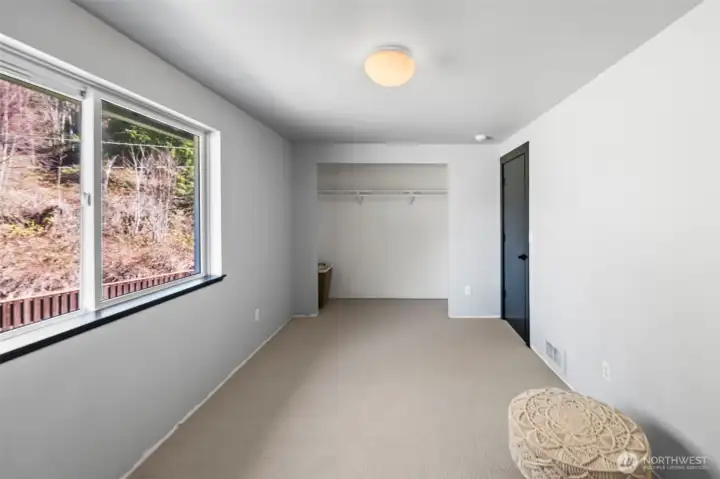 Primary walk in closet