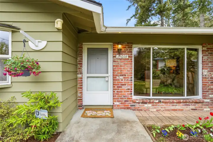 Single level living on a 1/4 acre.