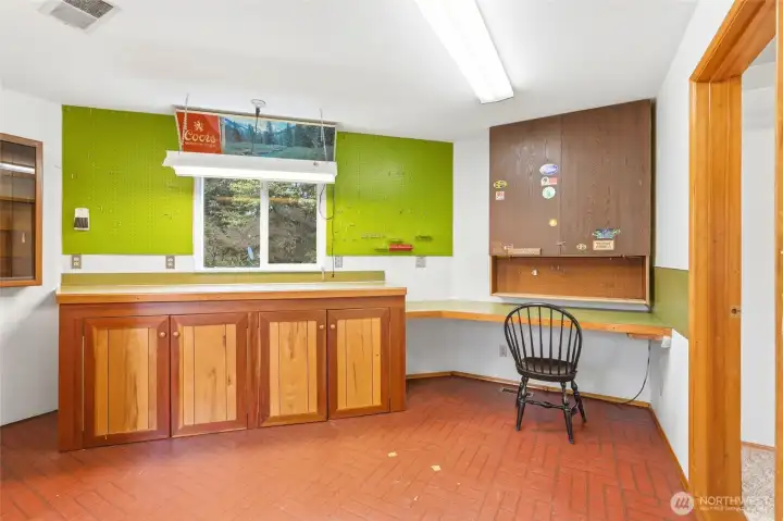 Home office/den, hobby or craft room!
