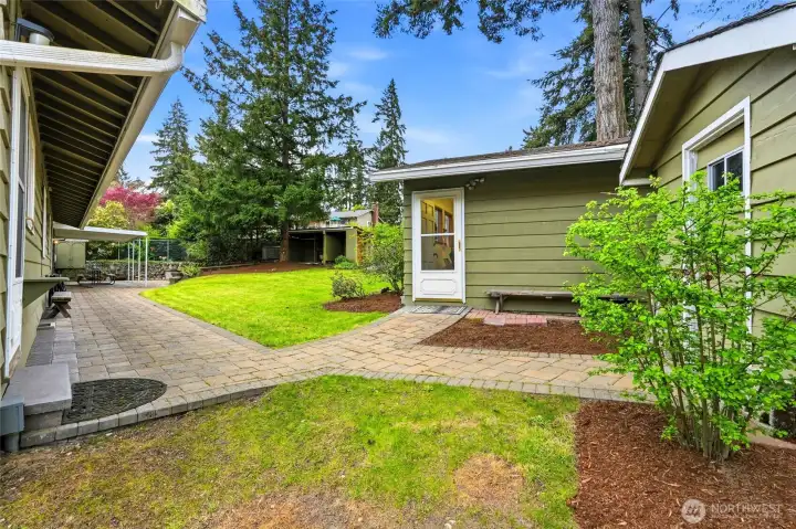 380sqft Detached Shop could be an ADU, craft space, playhouse - you decide! Buyer to verify.