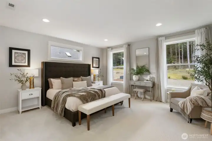 This is your place to unwind, soft light, quiet views, and a calm, spacious retreat where mornings begin slowly and evenings settle in with ease.