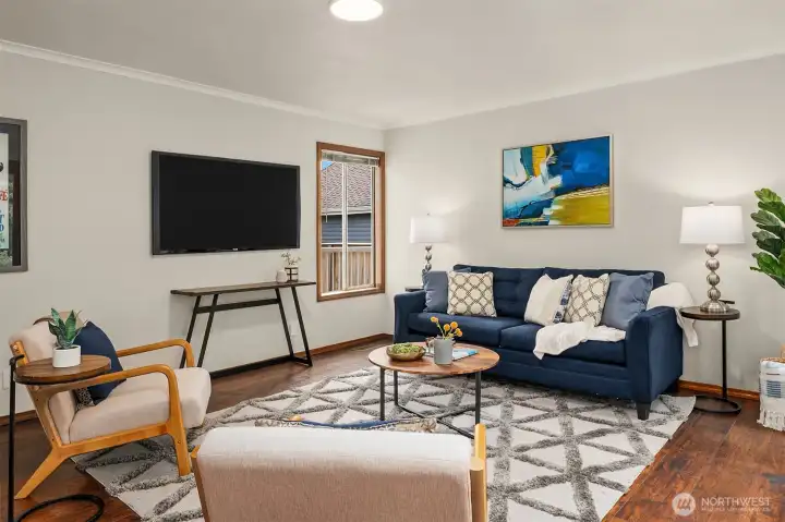 Spacious Family Room