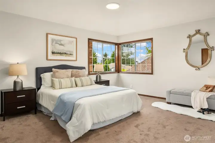 Spacious Primary Suite - Wonderful Natural Light