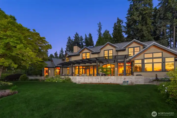 Waterfront Elegance where traditional design meets contemporary drama.
