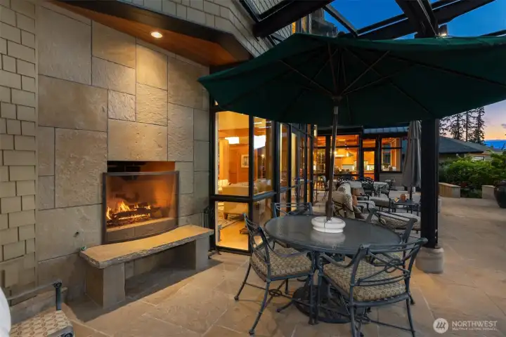This outdoor space alone is an entire universe in its own right!