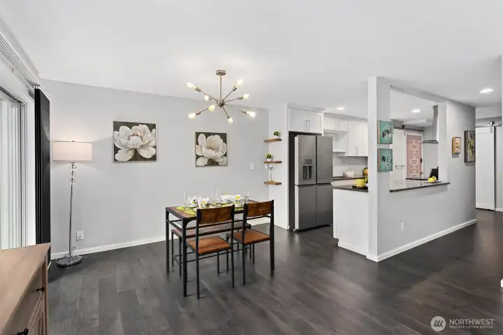 Open floor plan