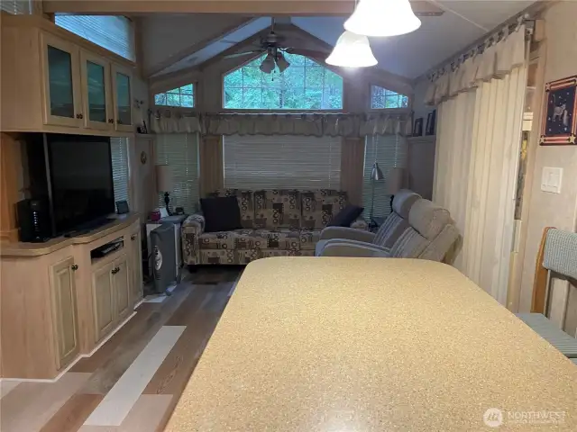 Upgraded flooring
