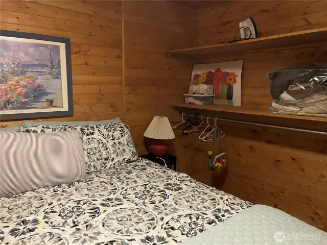 Bedroom in add-a-room. Plenty of closet space!