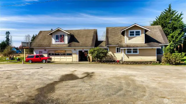 House is 3 bedrooms & huge bonus above the garage