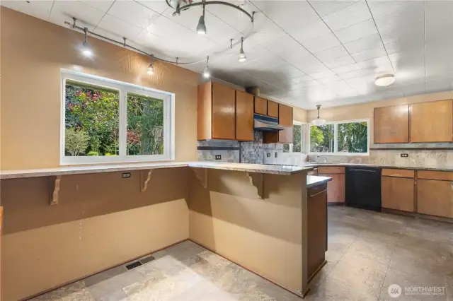 Kitchen remodeled in about 2010