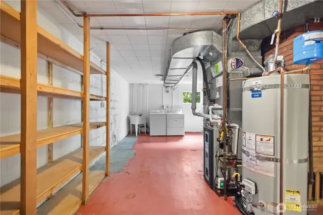 Storage and laundry area