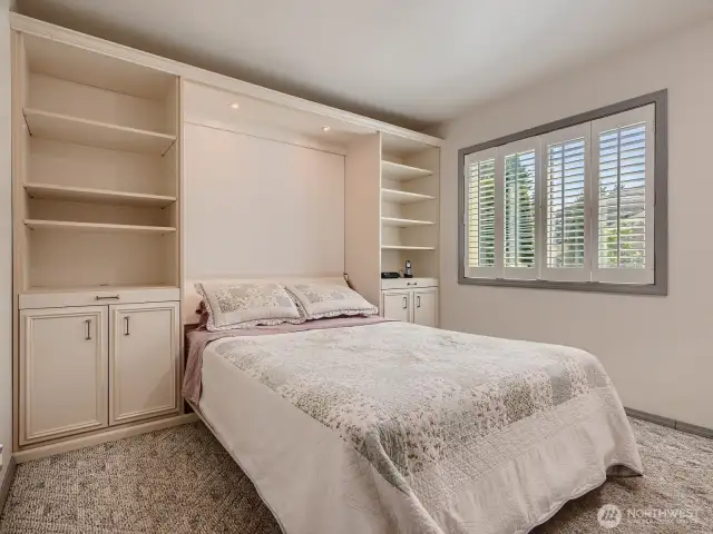 LARGE FOURTH BEDROOM ON MAIN FLOOR, ACROSS FROM BATHROOM W/ SHOWER (SAME FLOOR, NO STAIRS).