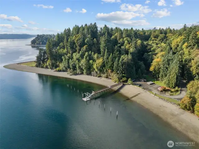 Beautiful docks, marina, lakes, and Puget Sound coastline