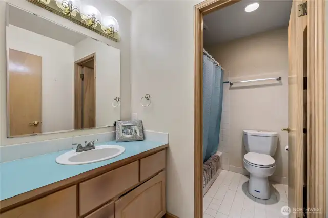 Hall bath