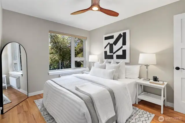 Secondary bedroom with great natural light