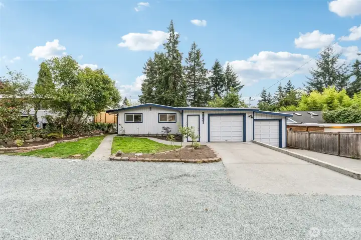 Lots of off street and driveway parking