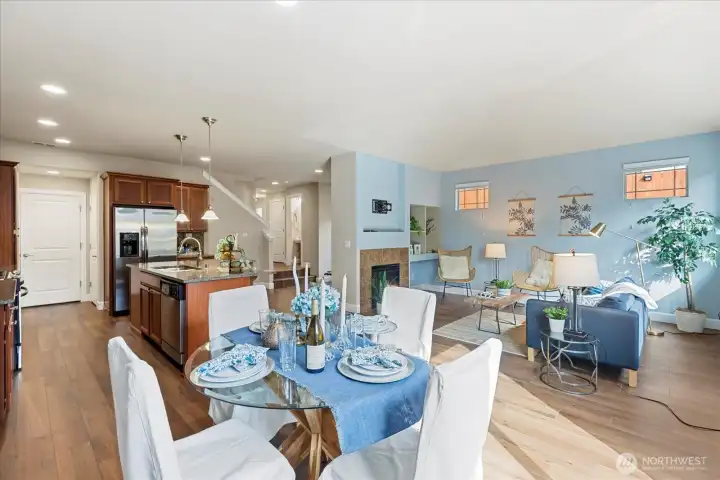 Open concept living