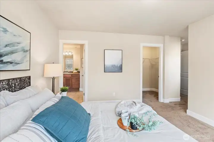 large walk-in closet