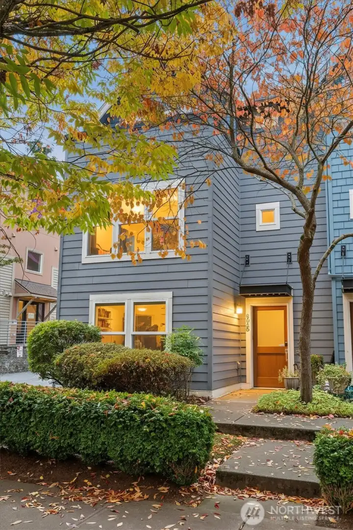 Charming, updated townhome in Seattle’s desirable High Point community — surrounded by vibrant fall color and modern comforts inside and out.