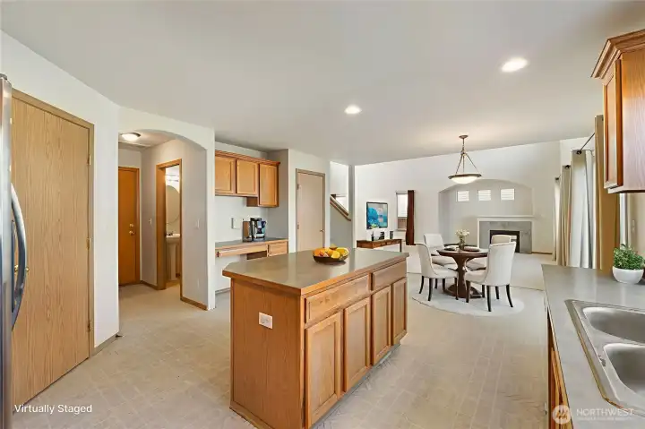 Appliances Stay  Virtually Staged