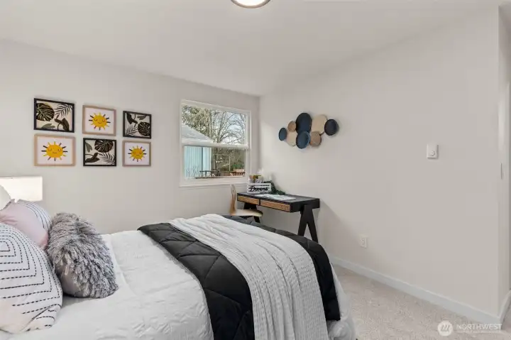 All trim, hardware, flooring, and lighting throughout the home are brand new!