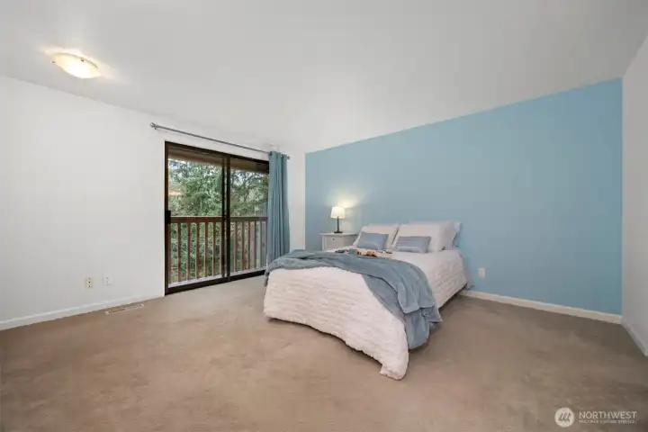 primary bedroom with on suite bathroom