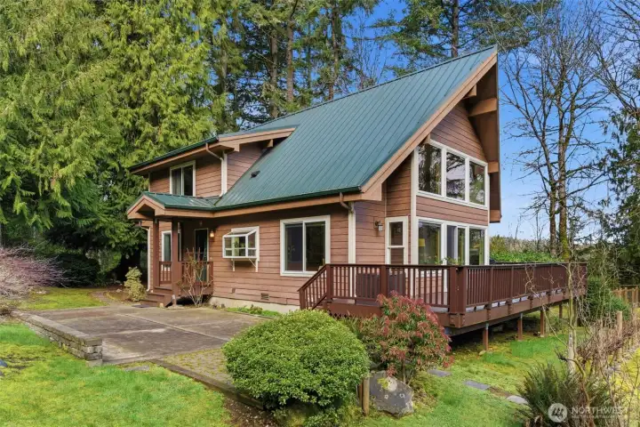 Welcome to your private slice of paradise! Nestled on 5 level usable acres, this charming home offers space, serenity, and opportunity.