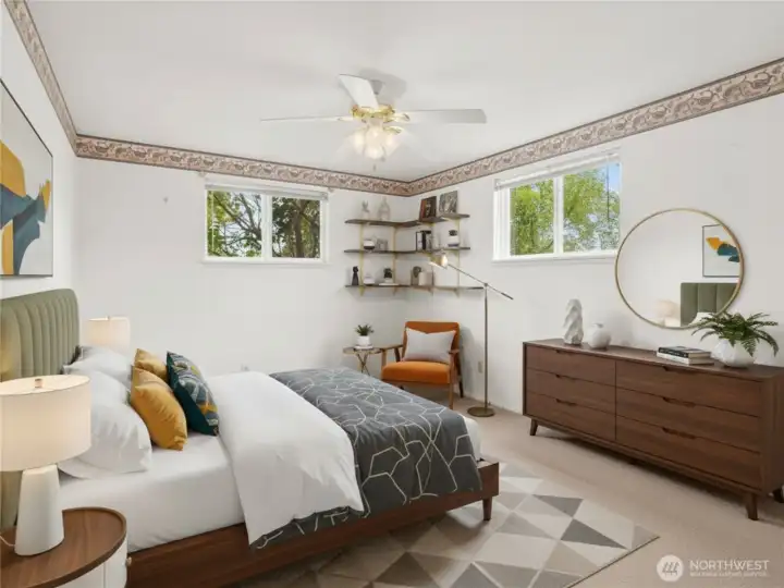Bedroom #2- Virtually Staged