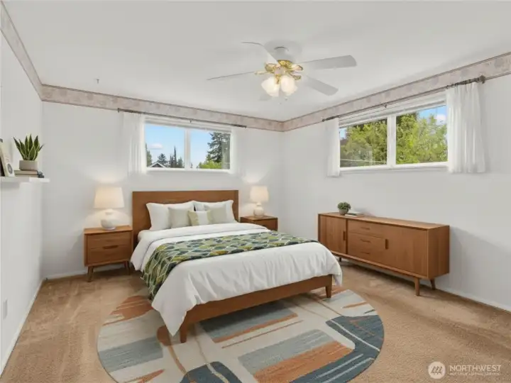 Primary Bedroom- Virtually Staged