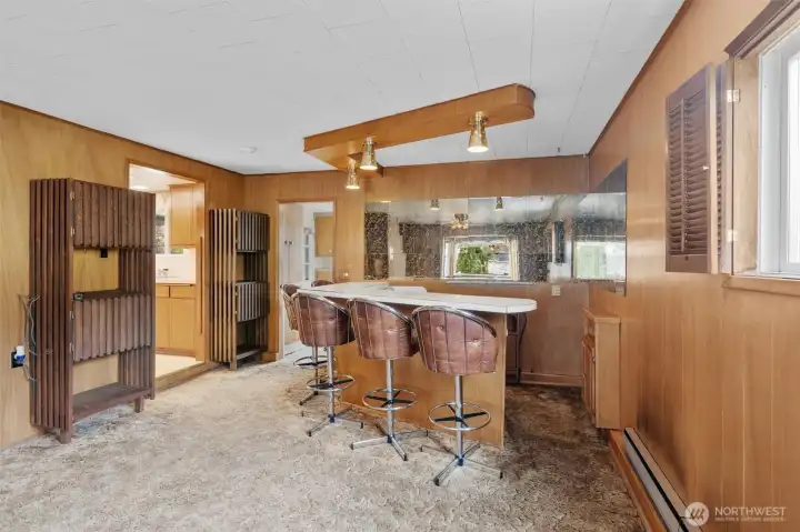 Bonus Room with Wet Bar and Access to Laundry Room
