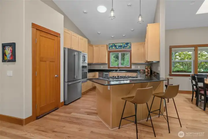 Kitchen with eating space