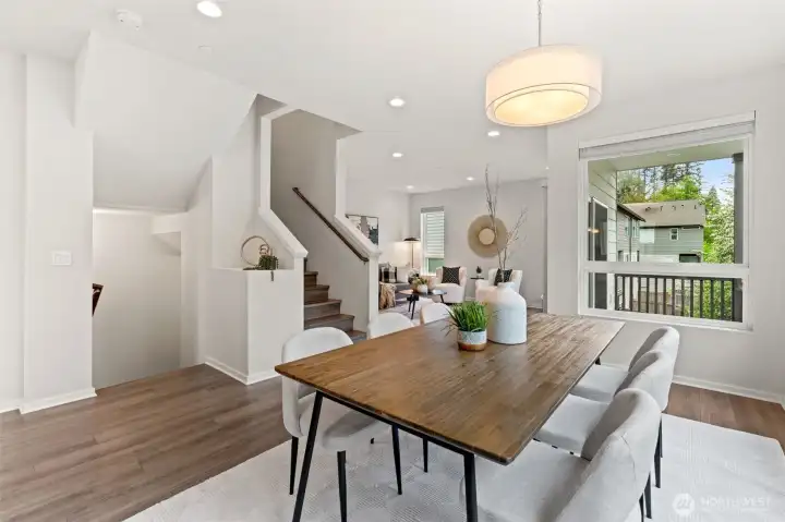 Separate Dining Area off Great Room