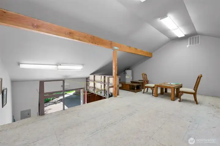 2nd floor loft in the shop