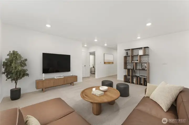 How would you use this space?  Picture for representational purposes only, colors and features may vary.
