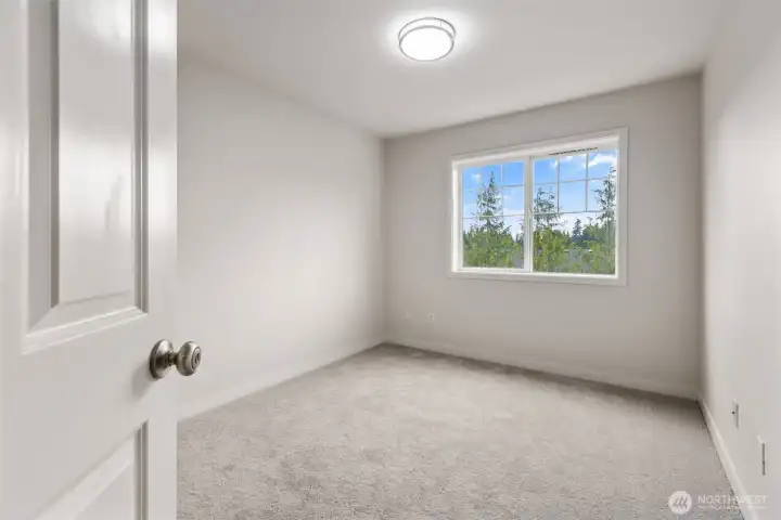 Bedroom #2 with newer carpet Bedroom #2 with newer carpet