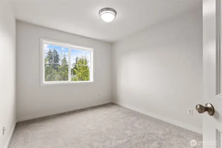 Bedroom #3 with newer carpet Bedroom #3 with newer carpet