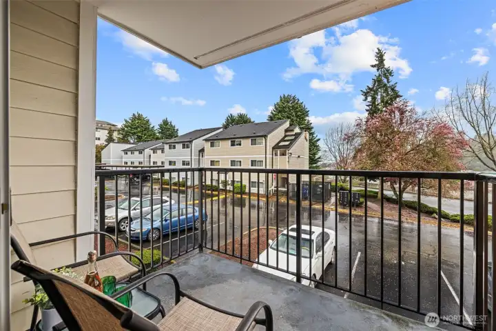 Private balcony. Private balcony.