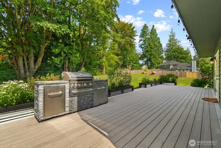 Propane BBQ included