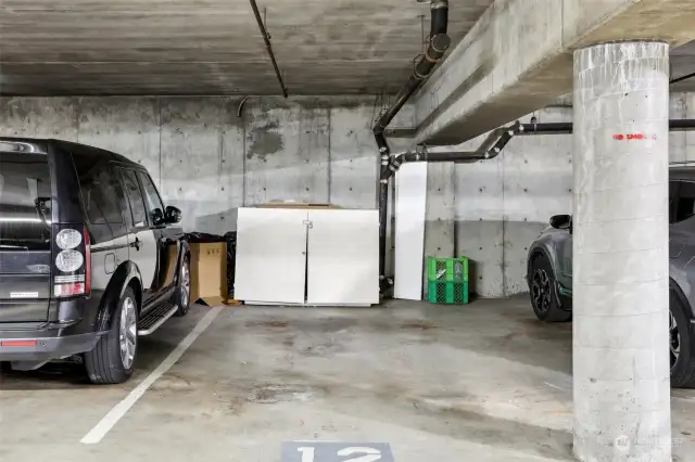 Secure parking garage