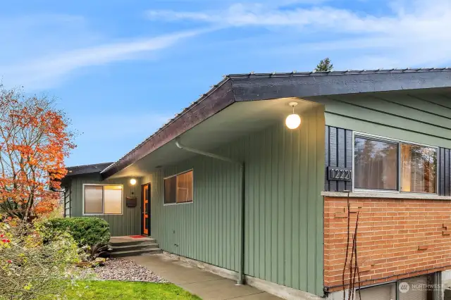 With a quintessentially modest front, this 1958 Broadview home opens to huge living spaces, a massive deck w/territorial views, and rocks its midcentury vibe from start to finish.