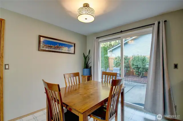 Dining area