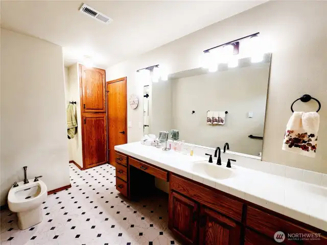 Master bathroom