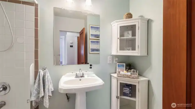 Full bath on main floor