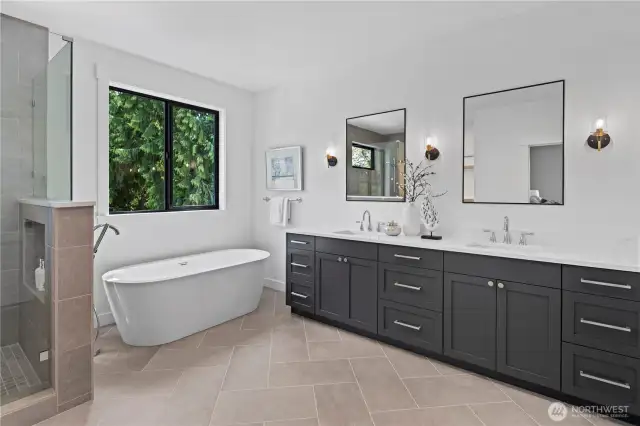 Primary 5 piece bath