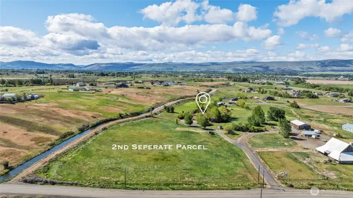 3.17 acre 2nd Parcel included in sale (total of 6.4 acres)