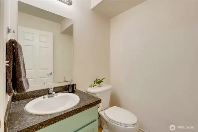 Downstairs washroom