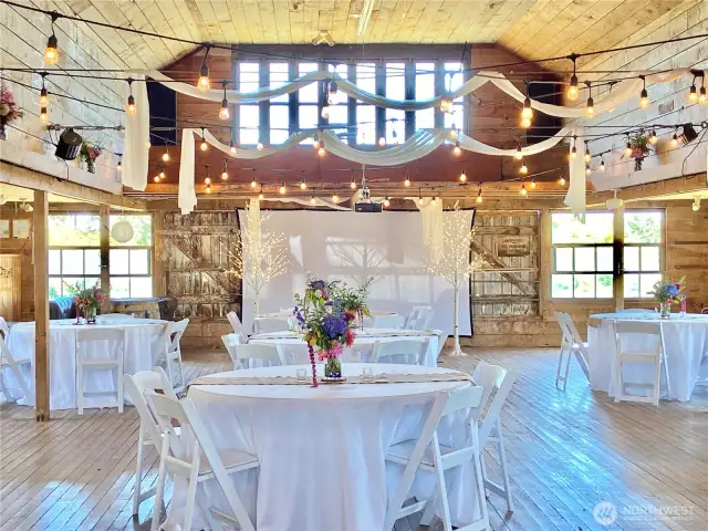 Beautiful venue for a wedding!