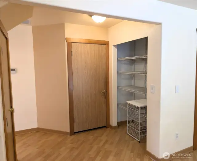 Pantry closet & garage access. Say Yes to this address.  #7120 242nd St E, Graham, WA 98338.