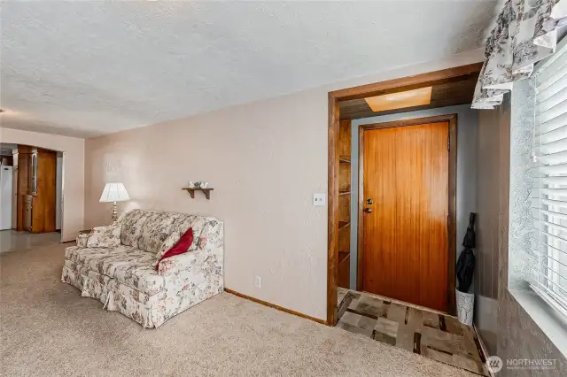 Living Room to Front Door