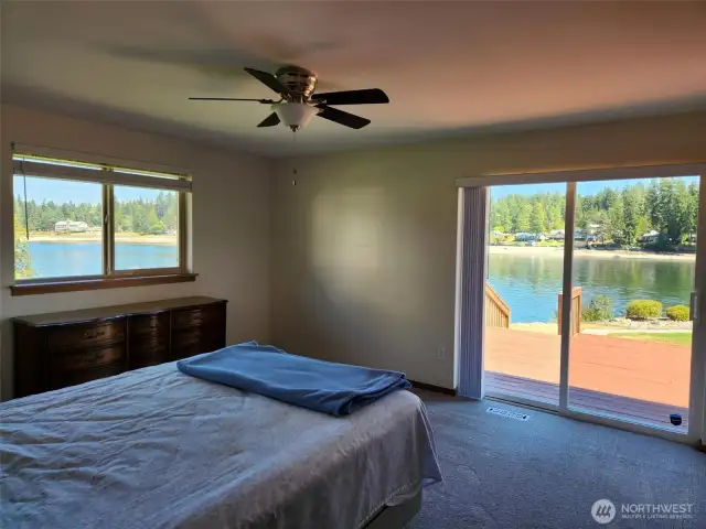 View from master bedroom